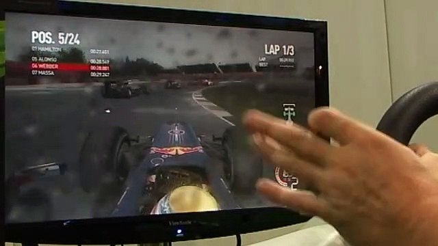 F1 2010 Catalunya con lluvia - F1 2010