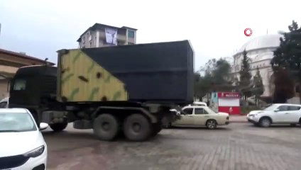 Sınıra Askeri Sevkiyat