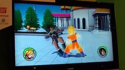Jugando a Dragon Ball Raging Blast 2 - Vandal TV E3 2010