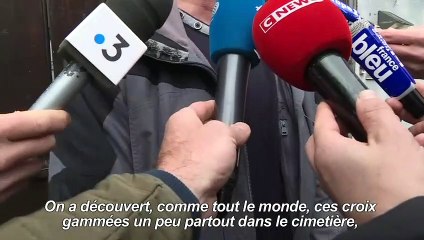 Cimetière juif profané: à Quatzenheim, des voisins "affligés"