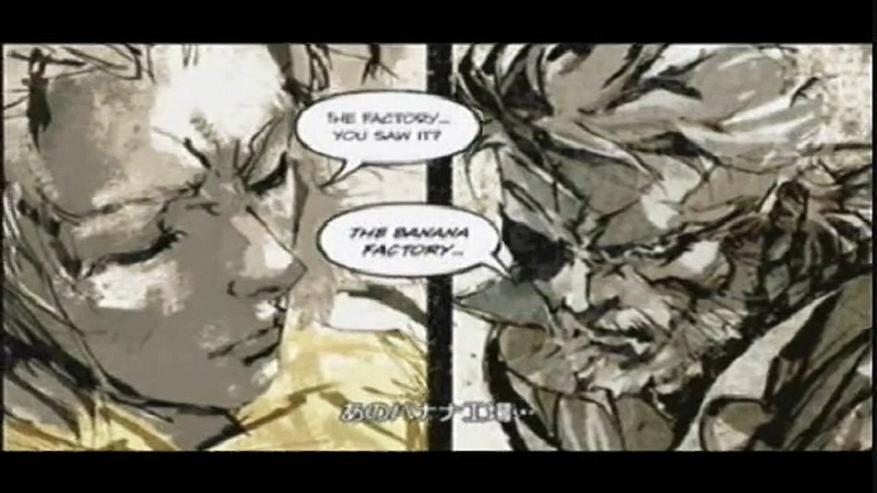 Metal Gear Solid Peace Walker - Escena interactiva