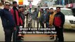 चम्पावत में कांग्रेस ने सहकारिता मंत्री धन सिंह रावत के खिलाफ प्रदर्शन किया
