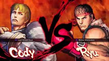 Super Street Fighter IV - Ryu vs. Cody