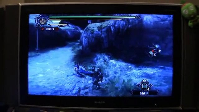 Jugando a Monster Hunter 3 Tri - Vandal TV TGS