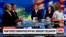 Donald Trump divides conservatives with National Emergency declaration. #CNNSOTU #News #DonaldTrump #Breaking #CNN