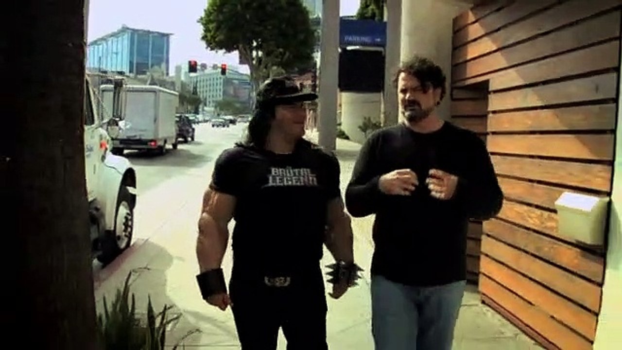 Brutal Legend - Jack Black con Tim Schaffer