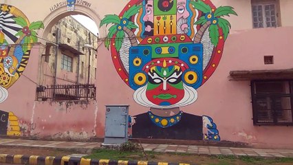 Best Place to Photoshoot - Lodhi Colony Wall Graffiti