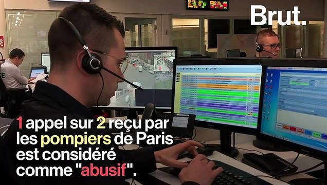 Quelques exemples d'appels abusifs reçus par les pompiers de Paris