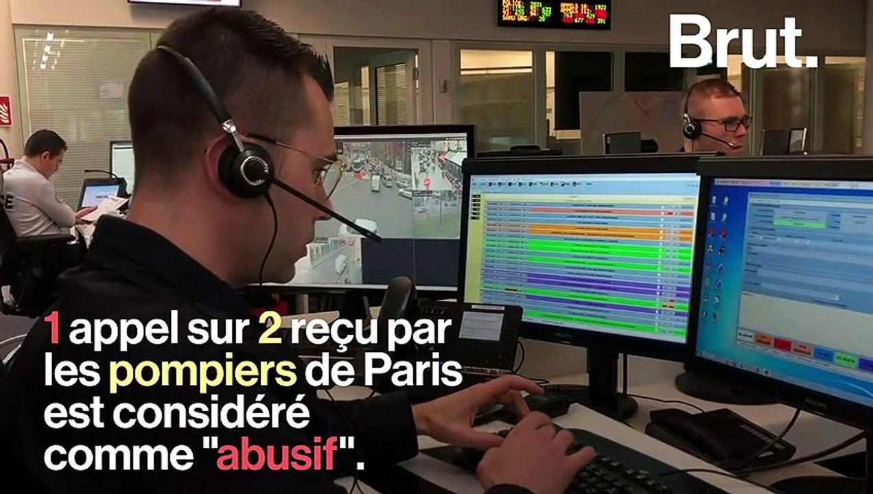Quelques exemples d'appels "abusifs" reçus par les pompiers de Paris