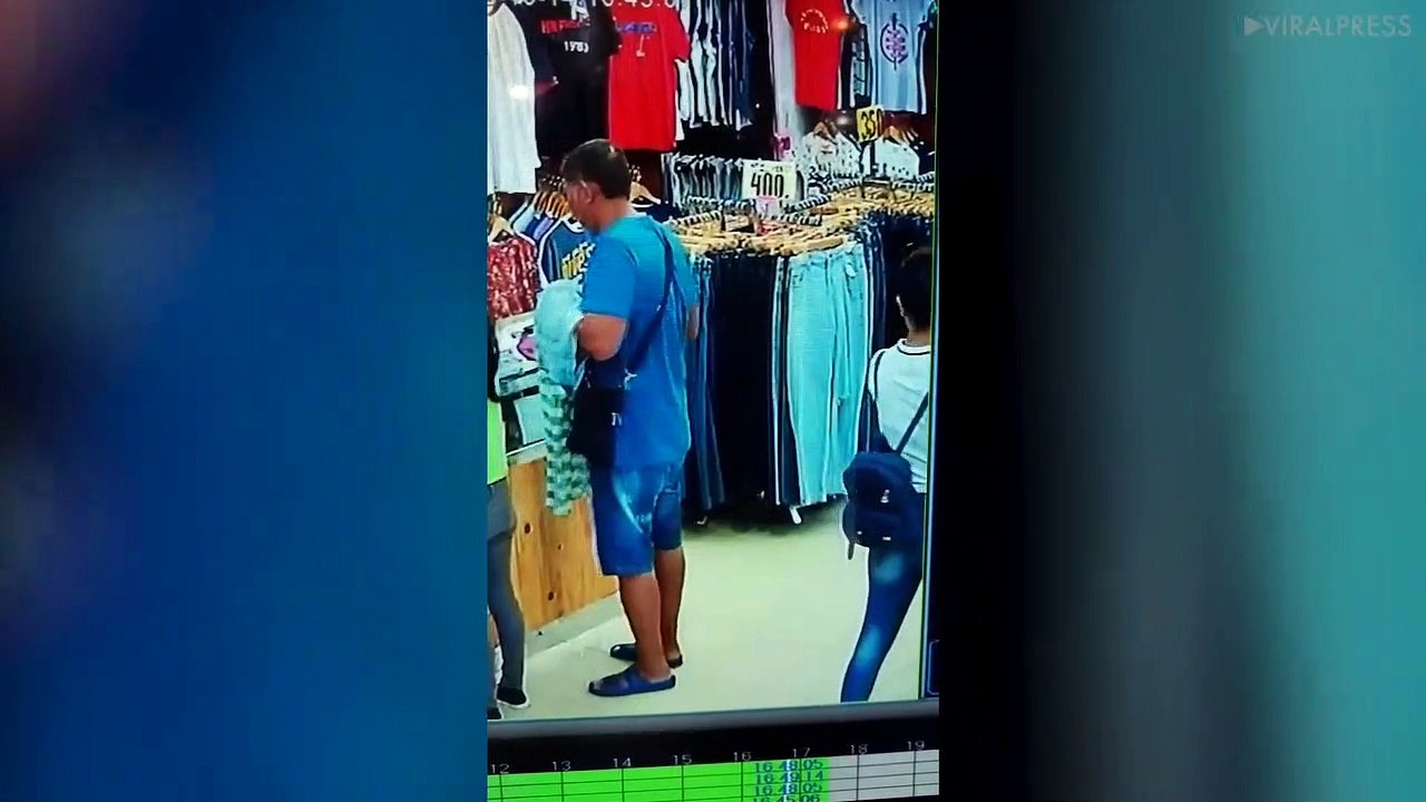 Female Thief With Fast Hands