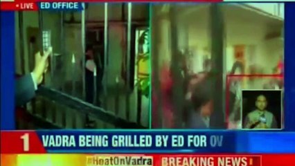 Robert Vadra Questioned at Enforcement Directorate Office | Priyanka Gandhi, Robert vadra, Rahul Gandhi | NEWSX