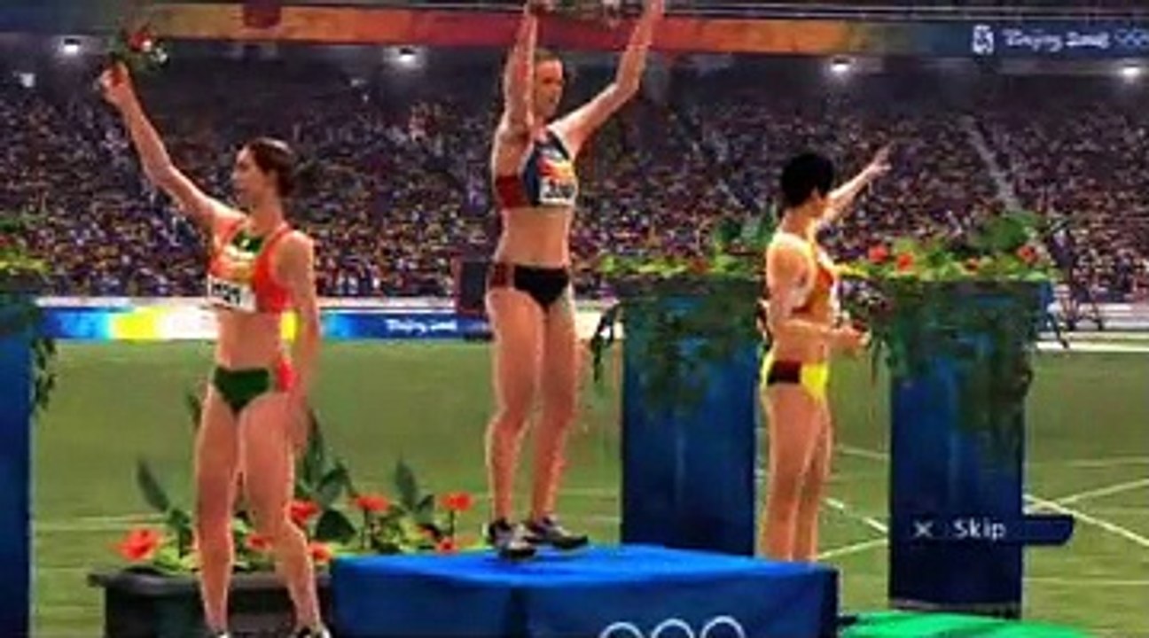 Beijing 2008 - 100 metros lisos