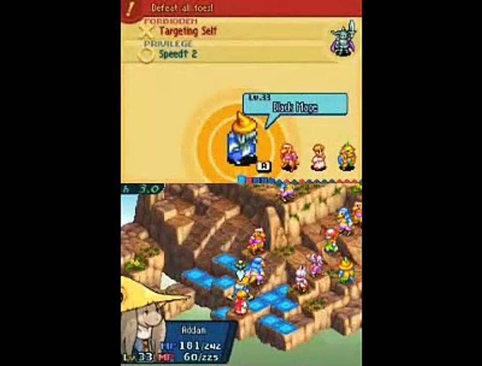 Final Fantasy Tactics A2 - Batalla