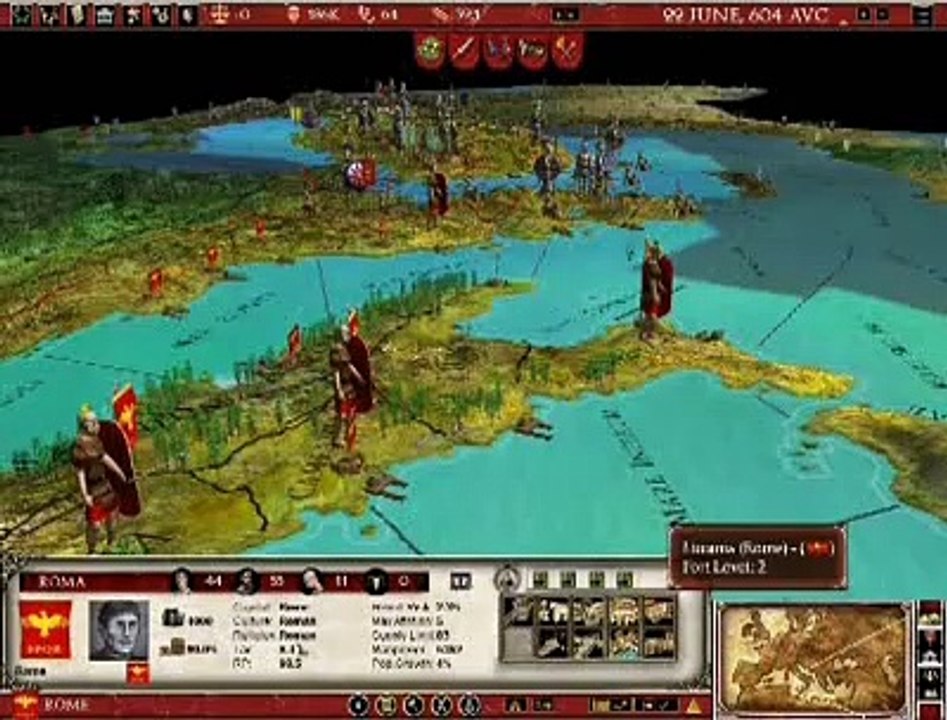 Europa Universalis III: Rome - Tráiler (2)