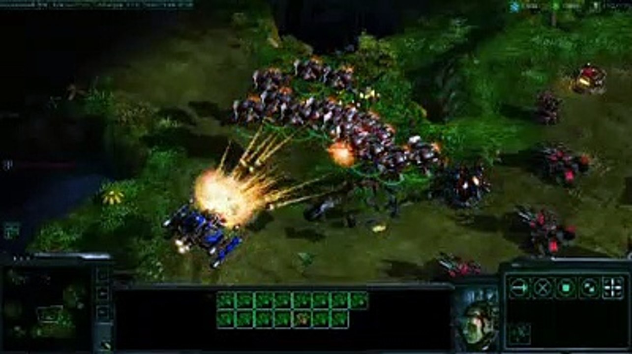 StarCraft II - Demostración Terran