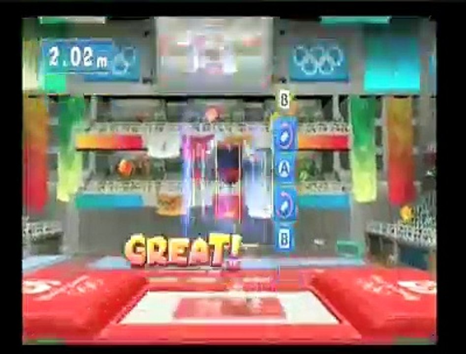 Mario y Sonic en los JJ.OO. - Trampolín