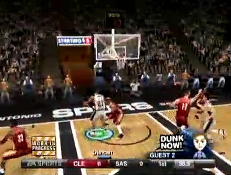 NBA Live 08 - Tutorial Wii