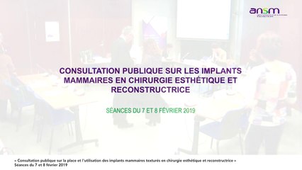 Auditions sur les implants mammaires texturés en chirurgie esthétique et reconstructrice (partie 1)