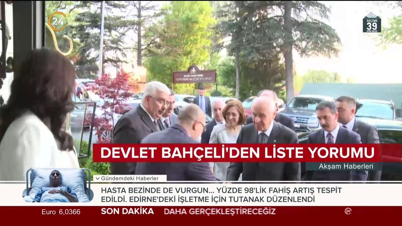 Bahçeli'den Cumhur İttifakı listesine yorum: Memnunuz