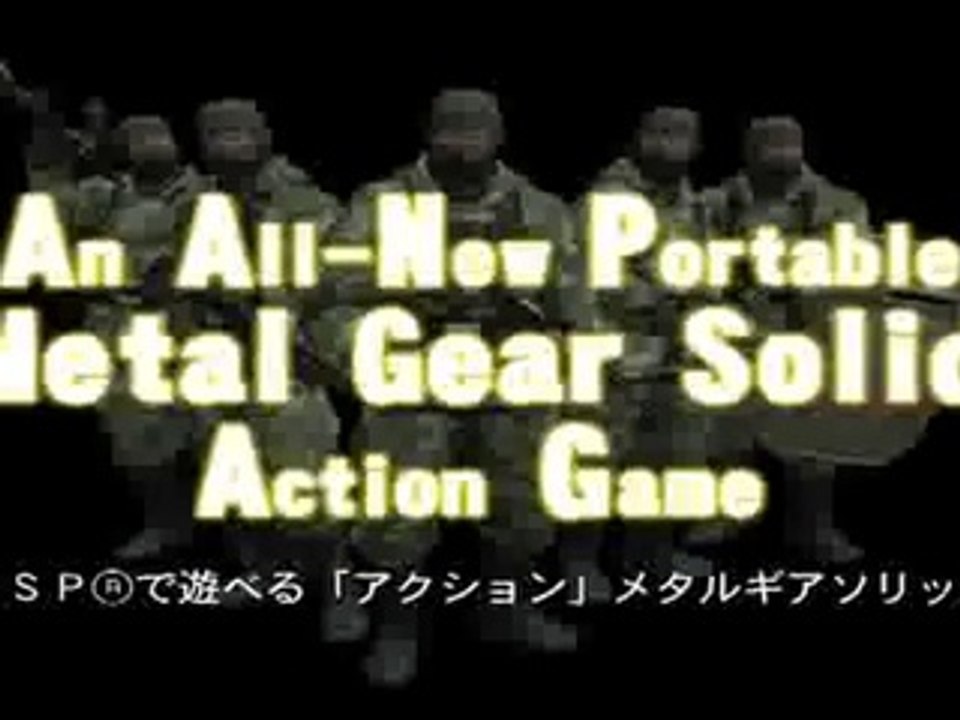 E3: Trailer de MGS Portable Ops