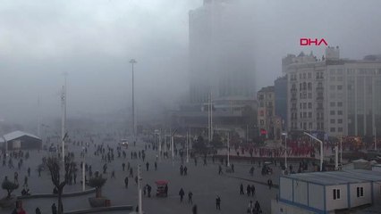 İstanbul'da Sis Etkili Oluyor