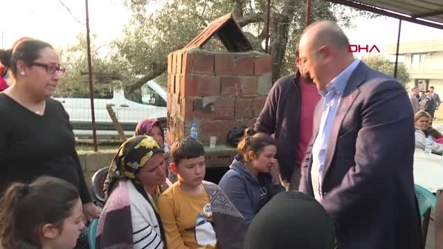 Muğla Bakan Çvauşoğlu, Maden Sahasında Yaşamını Yitiren Şükrü Otlak'ın Ailesini Ziyaret Etti