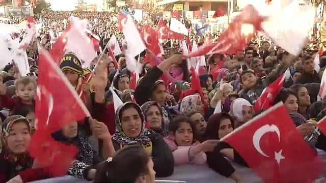 Demirel ve Özhaseki, AK Parti'nin Etimesgut Mitingine Katıldı