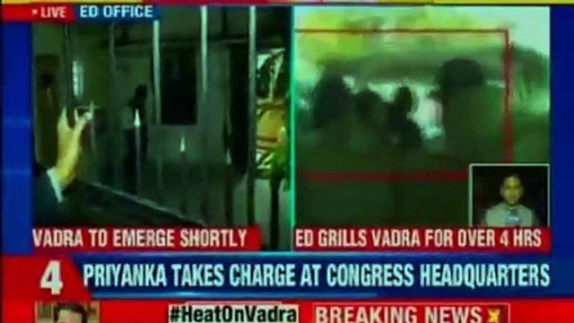 Robert Vadra Questioned by ED | Priyanka Gandhi Joins Congress and on the other hand Robert Vadra is questioned by ED | Priyanka Gandhi Joins Congrss | Rahul Gandhi Congress | NEWSX