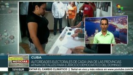 Cuba afina detalles con miras al referendo del próximo domingo
