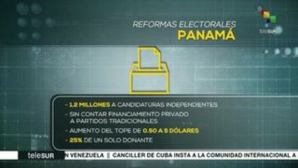 Panamá: denuncian que ley electoral favorece a partidos tradicionales