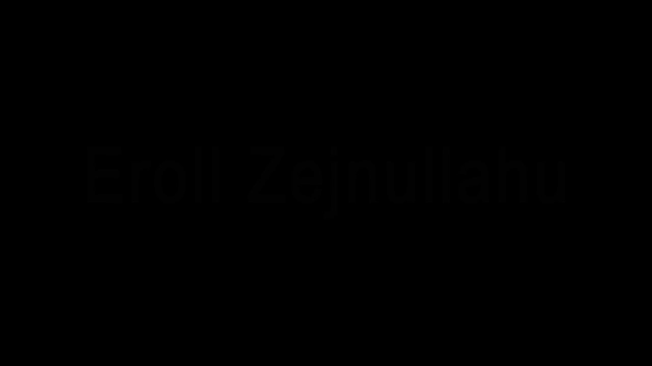 Eroll Zejnullahu Scenes 2019