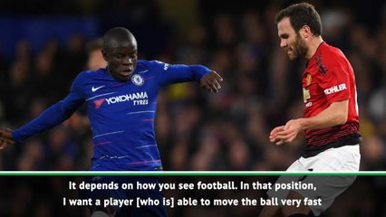Sarri defends his criticism of Kante