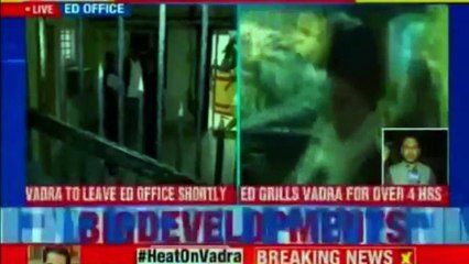 Robert Vadra Questioned at Enforcement Directorate Office | Robert Vadra Money Laundering Case Live Updates| Priyanka Gandhi | NEWSX