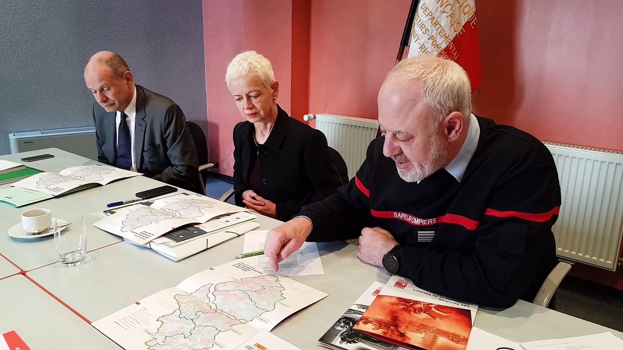 Réorganisation du SDIS 68 : les explications du directeur, le colonel ...