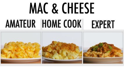 4 Levels of Mac and Cheese: Amateur to Food Scientist