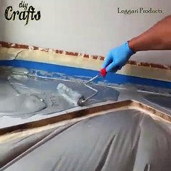 From tile countertops to metallic epoxy