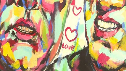 Парный портрет Кима и Трампа