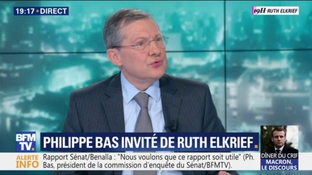 Philippe Bas: Monsieur Benalla a bénéficié d'un statut particulier