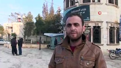 - Azez’de, Rejim Bombardımanına Karşıtı Protesto