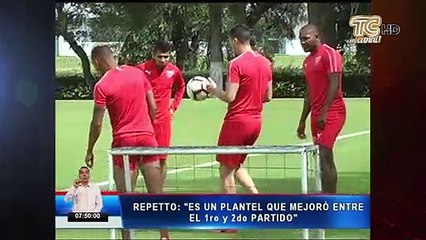 Liga de Quito con dudas en la alineación para recibir a América de Quito