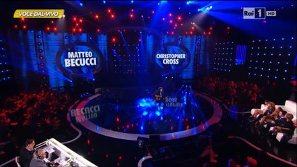 004- Matteo Becucci as Christopher Cross @Tale e Quale Show 2014