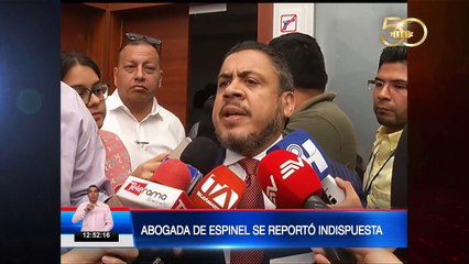 Audiencia contra Iván Espinel fue postergada