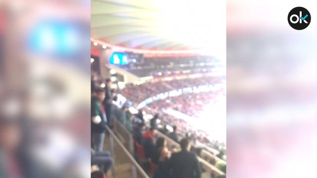 Así recibió el Metropolitano a Cristiano Ronaldo