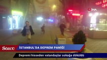 İstanbul'da deprem paniği