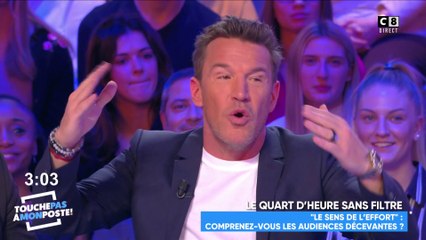 Le sens de l'effort : Benjamin Castaldi flingue l'émission !