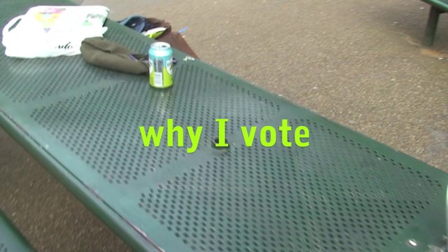 Speakers' Corner: WHY I VOTE