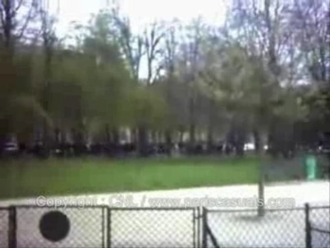 Affrontement hooligans psg lyon casual paris