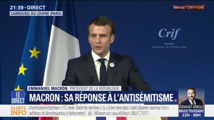Macron annonce qu'une proposition de loi pour lutter contre la haine sur internet sera déposée au mois de mai