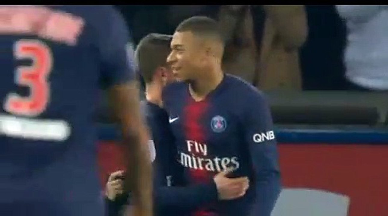 Mbappe super goal Psg vs Montpellier 4-1