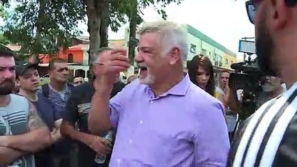 Protesto em São Bernardo do Campo